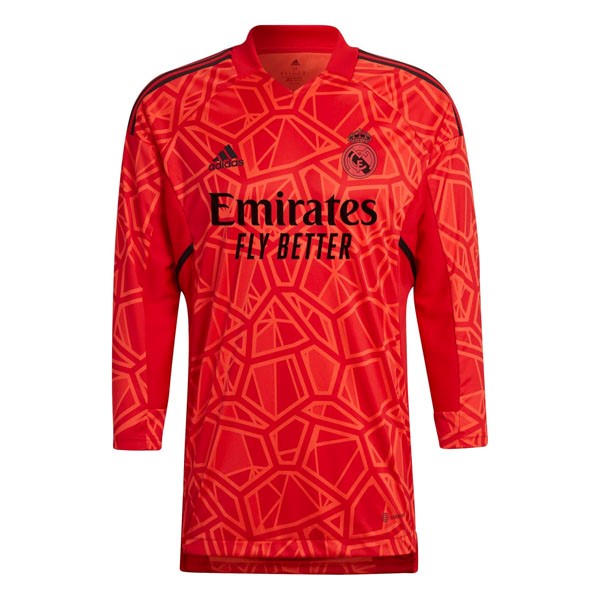 Authentic Camiseta Real Madrid Portero ML 2022-2023 Rojo